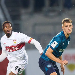 VfB Stuttgart II gegen SV Wehen Wiesbaden