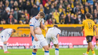 Der Karlsruher SC hadert mit dem späten Unentschieden in Dresden