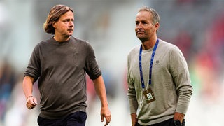 Bo Henriksen und Kaper Hjulmand. 