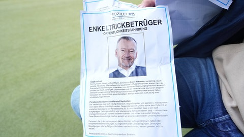 Plakate gegen Roger Wittmann