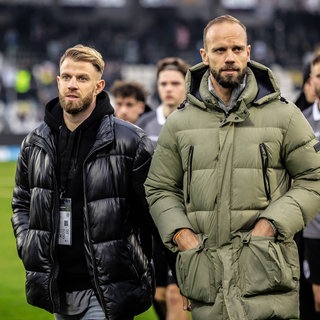 Spieler des Fußball-Drittligisten SSV Ulm