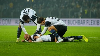 Terrence Boyd von Waldhof Mannheim jubelt über einen Treffer