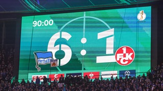 Der 1. FC Kaiserslautern zeigt bei Hertha BSC die zweite Minusleistung in Serie und scheidet völlig verdient aus dem DFB-Pokal aus
