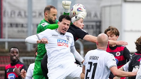 Starke Leistung: Ulms Keeper Christian Ortag in Köln 