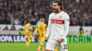 Lorenz Assignon hat den VfB Stuttgart in der Europa League gegen Maccabi Tel Aviv mit 1:0 in Führung geschossen.