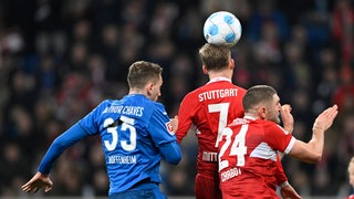 VfB Stuttgart gegen TSG Hoffenheim 