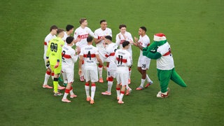 Der VfB Stuttgart beim Spiel gegen die TSG Hoffenheim (0:0)