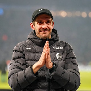 Trainer Julian Schuster vom SC Freiburg