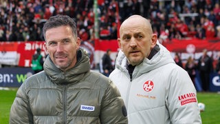 Christan Eichner (li.) und Torsten Lieberknecht