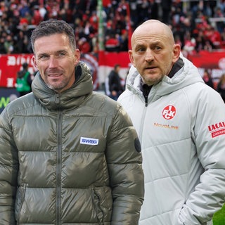 Christan Eichner (li.) und Torsten Lieberknecht