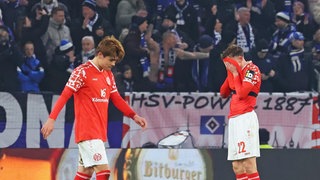 Mainz 05 ist unzufrieden mit dem 1:1 gegen den HSV