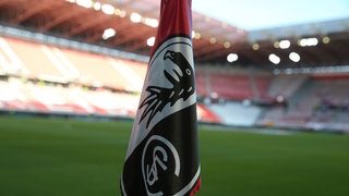 Eckfahne in der Arena des SC Freiburg