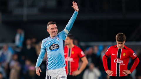 Iago Aspas nach Abpfiff. Er ist das Gesicht des Klubs