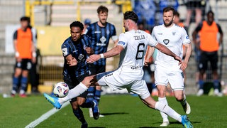 Waldhof Mannheim gegen 1. FC Schweinfurt 05