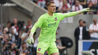 Frank Feller, der Torhüter des 1.FC Heidenheim