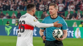 Deniz Undav (li.) und Tobias Welz