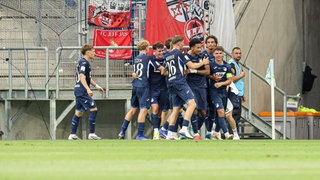 Jubelnde TSG Hoffenheim 