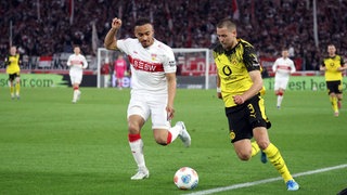 Jamie Leweling (VfB Stuttgart), Waldemar Anton (Borussia Dortmund)