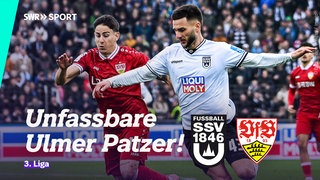 Spielszenen SSV Ulm 1846 - VfB Stuttgart II