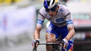 Florian Lipowitz auf dem Rad bei der Tour de France 2025