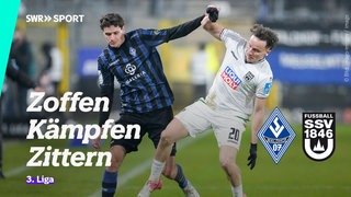 Spielszene Waldhof Mannheim - SSV Ulm 1846