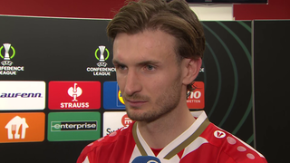 Interview Stefan Posch nach Sieg über Racing Straßburg