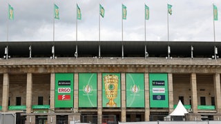 Olympiastadion Berlin vor dem DFB-Pokalfinale 2026