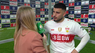 Deniz Undav (VfB Stuttgart) im ARD-Interview