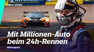 Finn Gehrsitz und sein Rennwagen