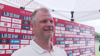 Fabian Wohlgemuth, Sportvorstand des VfB Stuttgart.