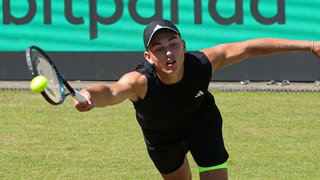 Tennisprofi Justin Engel beim ATP-Turnier in Stuttgart