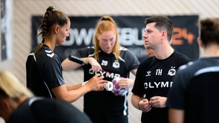 Training bei der HB Ludwigsburg