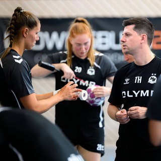 Training bei der HB Ludwigsburg