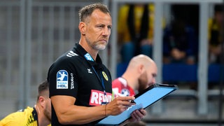 Maik Machulla der Trainer der Rhein-Neckar Löwen