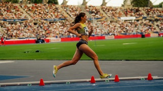  Gesa Felicitas Krause (Germany) during the 3000m steeplechase at the Wanda Diamond League MEETING de Paris on 20 06 2025