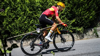 Radprofi auf der Strecke