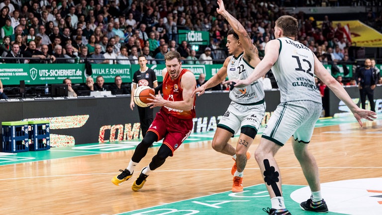 Basketball-Bundesligist verliert vor 5400 Zuschauer das Pokalviertelfinale gegen Bayern München in eigener Halle