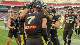 Louis Geyer beim Finale der ELF 