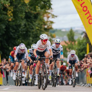 Kasia Niewiadoma-Phinney beim Stuttgarter Radrennen Women's Cycling Grand Prix