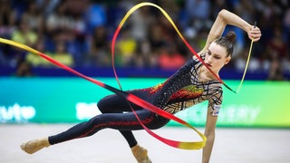 Darja Varfolomeev bei der Weltmeisterschaft 2025 in Rio de Janeiro