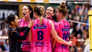 Allianz MTV Stuttgart will am Samstag in Mannheim erneut den DVV-Pokal holen.