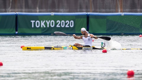 Saeid Fazloula 2021 bei den Olympischen Spielen in Tokio.