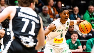 Julian Lamont Larry will mit den Baskets Koblenz in die Playoffs der 2. Bundesliga Pro A.