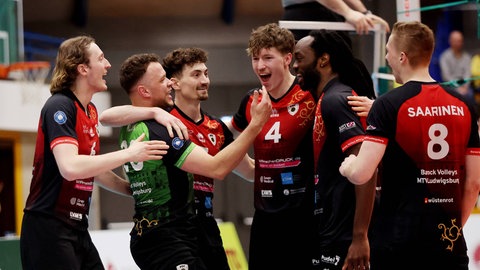 Grund zum Jubeln bei den Barock-Volleys aus Ludwigsburg