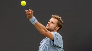 Yannick Hanfmann bei den BOSS Open in Stuttgart