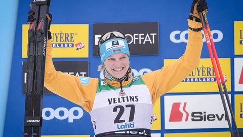 Victoria Carl Olympiasiegerin Skilanglauf