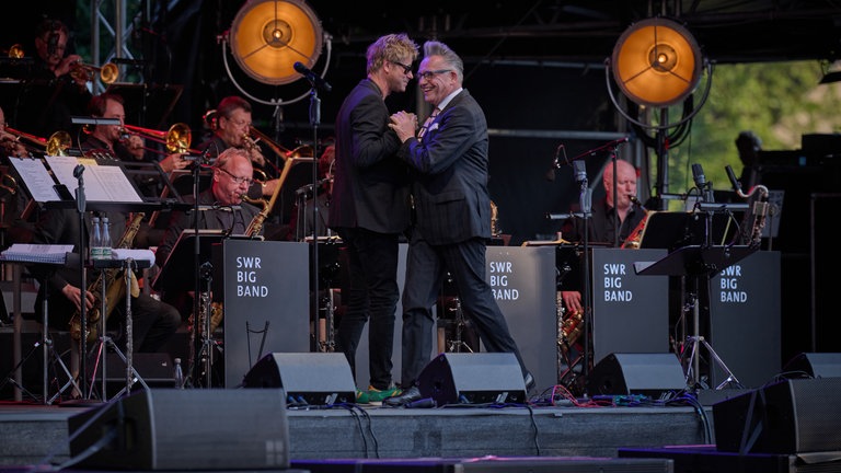 Götz Alsmann und Magnus Lindgren