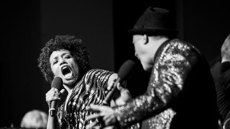 Fola Dada and Bernd Kohlhepp aka Herr Hämmerle