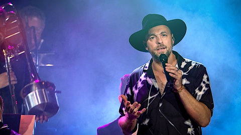 Max Mutzke beim Livestream "Soul viel mehr" am 3. Oktober 2025 im Mannheimer Rosengarten