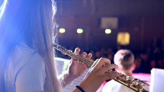 Schülerinnen und Schüler der Big Band des Wilhelm-Hofmann-Gymnasiums